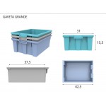 Estante Organizador, 4 Cajas Grandes