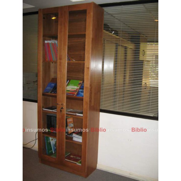 Estante de Madera con Puertas