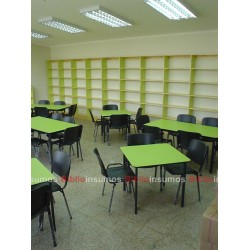 Mesa de Metal con Madera