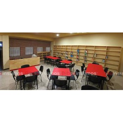 Mesa de Metal con Madera