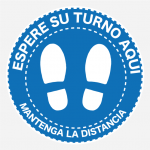 Adhesivo Piso Circular