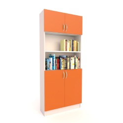 Estante de Madera con Puertas