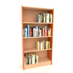 Estante de Madera y Colores